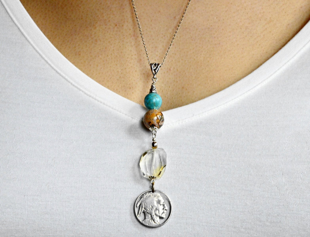 New West Indian Head Nickel Pendant - Main Image